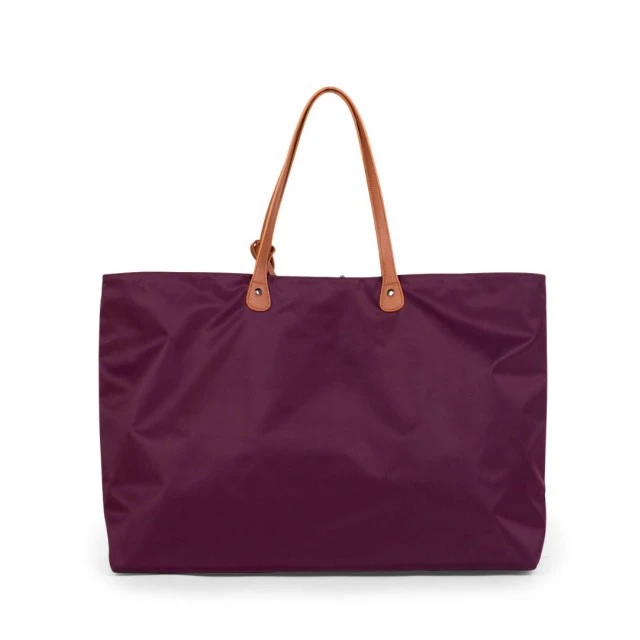Bag for accessories family bag - aubergine