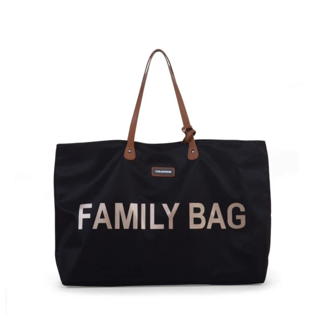 Чанта Family Bag черно/златно