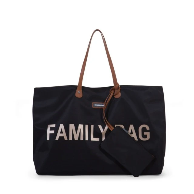 Чанта Family Bag черно/златно