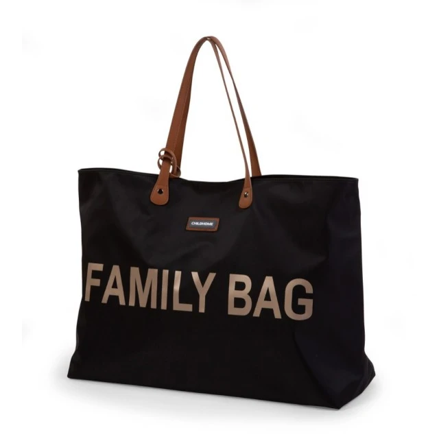 Чанта Family Bag черно/златно