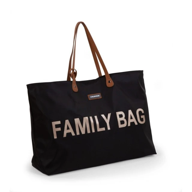 Чанта Family Bag черно/златно