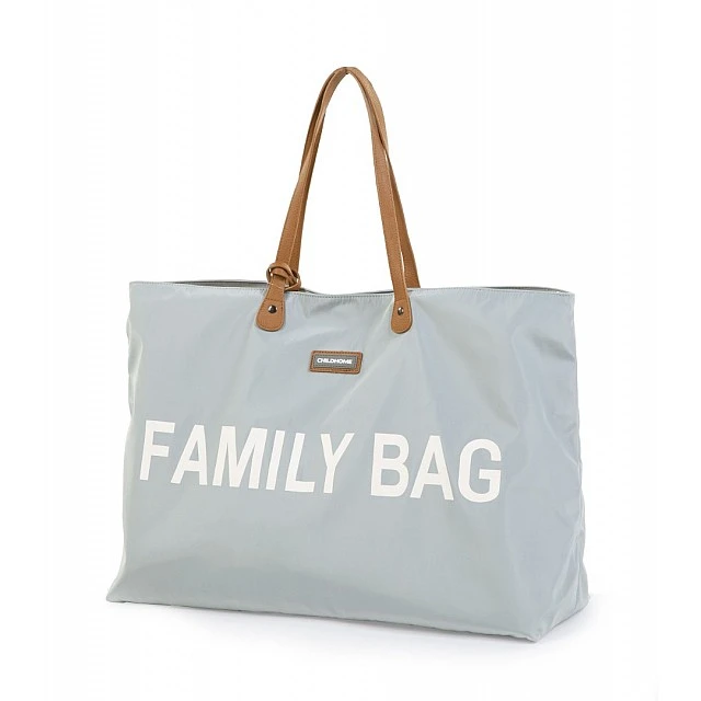 Family Bag grey/white