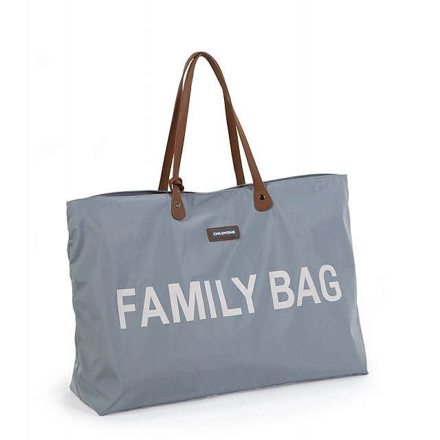 Family Bag grey/white
