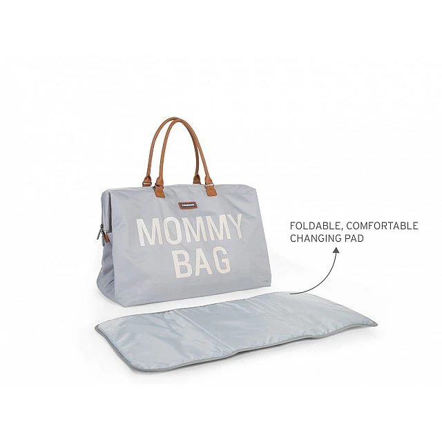 Mommy Bag grey/ecru