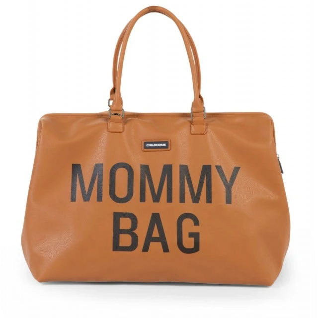 Mommy Bag brown LEATHERLOOK