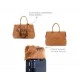 Чанта Mommy Bag кафява LEATHERLOOK