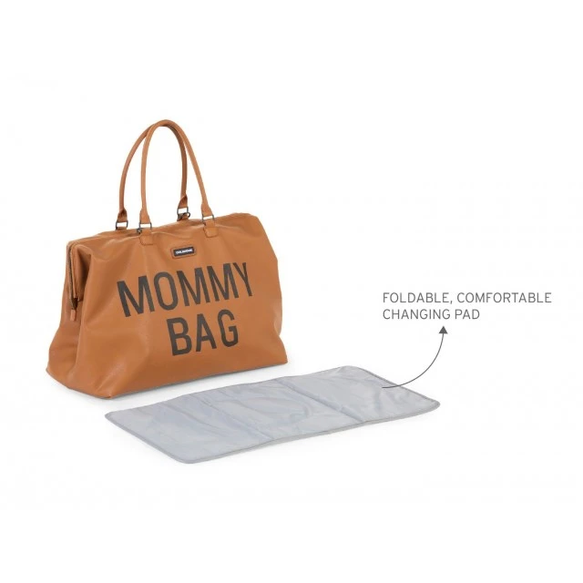 Mommy Bag brown LEATHERLOOK
