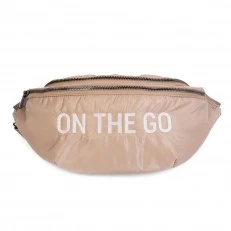 Чанта за кръста banana bag on the go hip bag - бежов шушляк