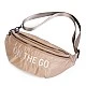 Чанта за кръста banana bag on the go hip bag - бежов шушляк