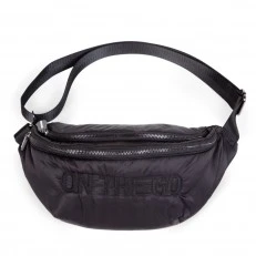 Banana bag on the go hip bag - black bag