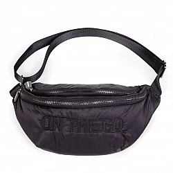 Чанта за кръста banana bag on the go hip bag - черен шушляк