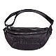Чанта за кръста banana bag on the go hip bag - черен шушляк