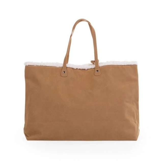 Bag for accessories family bag - suede-look