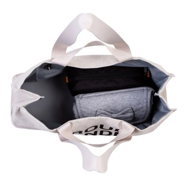 Accessory bag grandma bag - white