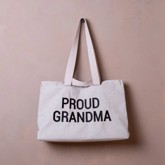 Accessory bag grandma bag - white