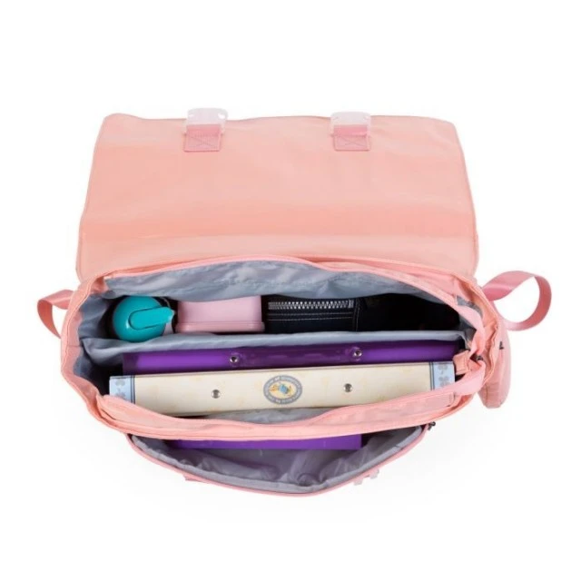 Elegant school bag for girls pink