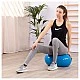Фитнес топка фъстък Physio Roll 30 см