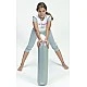 Фитнес ролер Fit-ball Roller 18/75 см сив