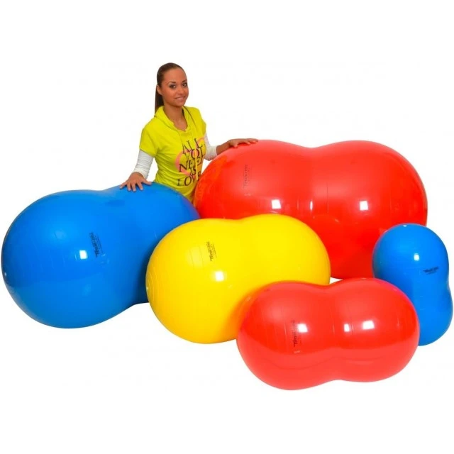 Топка за гимнастика фъстък Physio Roll 40 см