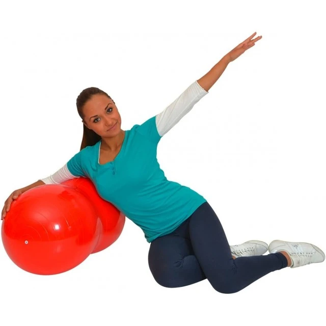 Топка за гимнастика фъстък Physio Roll 40 см