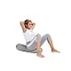Фитнес ролер Fit-ball Roller 18/75 см сив