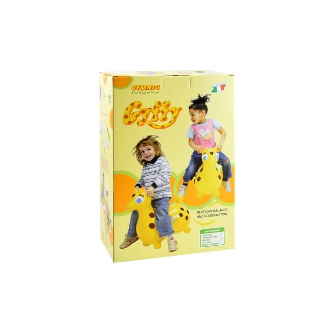 Giraffe Gyffy yellow