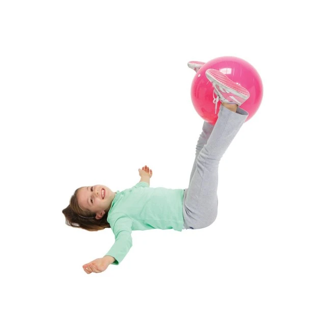 Топка за гимнастика Gym Ball Ф30см. цвят розов