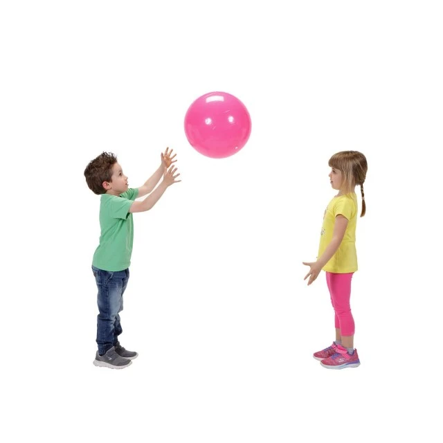 Топка за гимнастика Gym Ball Ф30см. цвят розов
