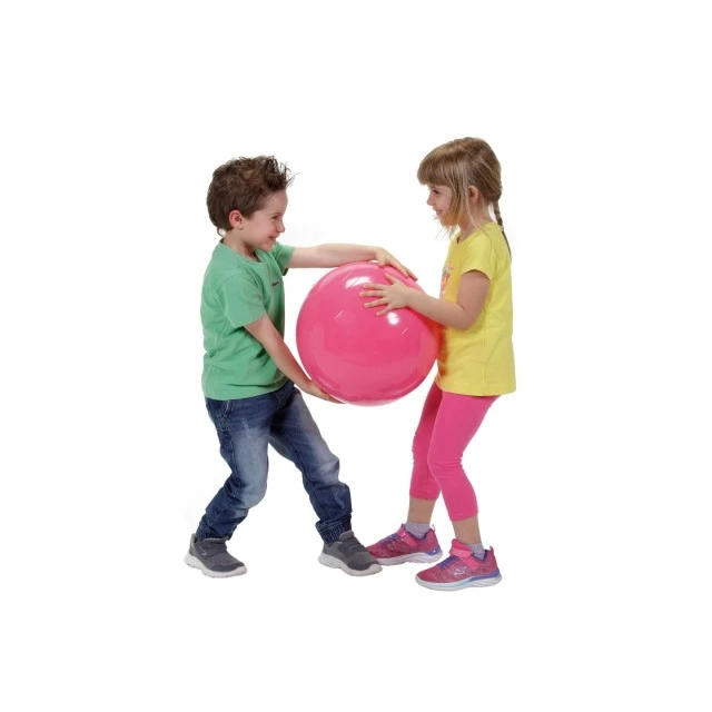 Топка за гимнастика Gym Ball Ф30см. цвят розов