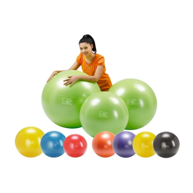 Топка за гимнастика Gymnic Plus 75смBRQ, жълт