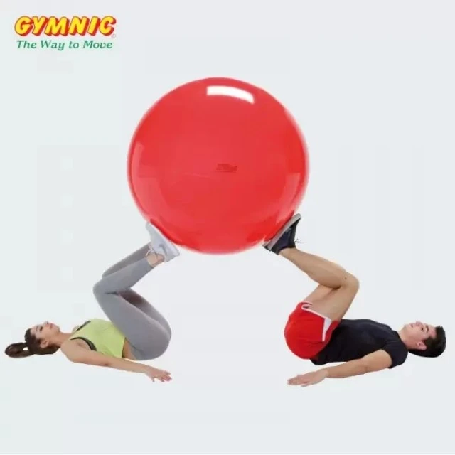 Ball for gymnastics Physio Gymnic 120cm red