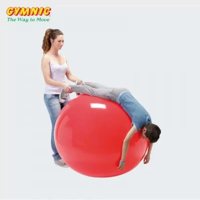 Ball for gymnastics Physio Gymnic 120cm red