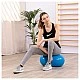 Фитнес топка фъстък Physio Roll 30 см