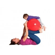 Топка за гимнастика фъстък Physio Roll 40 см