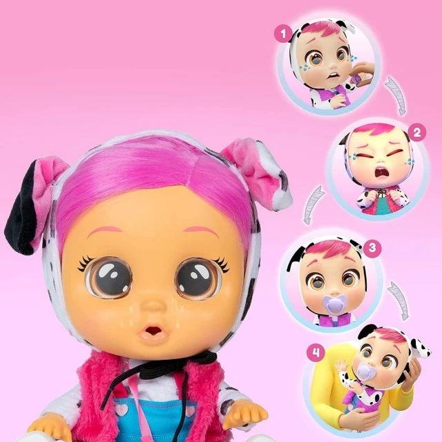CRYBABIES DRESSY DOTTY - Кукла със сълзи