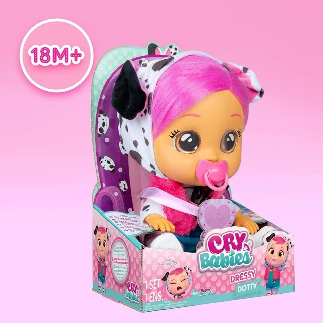 CRYBABIES DRESSY DOTTY - Кукла със сълзи