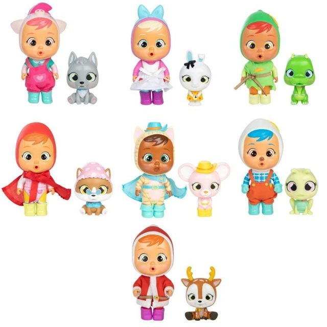 CRYBABIES MAGIC TEARS STORYLAND mini doll with tears in a house