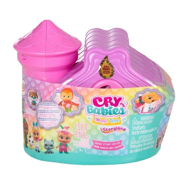 CRYBABIES MAGIC TEARS STORYLAND mini doll with tears in a house