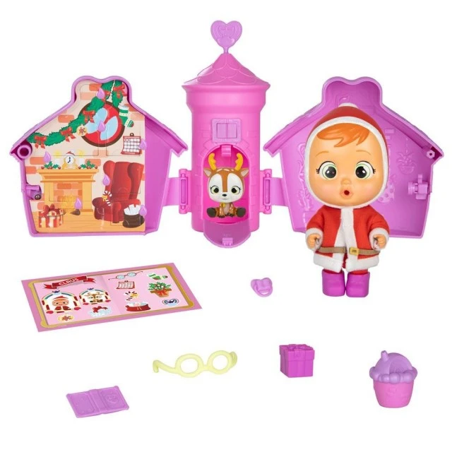 CRYBABIES MAGIC TEARS STORYLAND mini doll with tears in a house