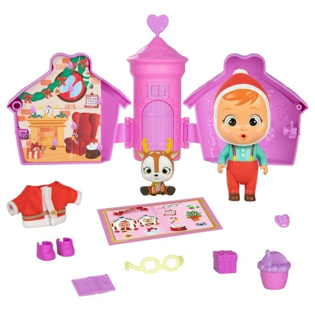 CRYBABIES MAGIC TEARS STORYLAND mini doll with tears in a house