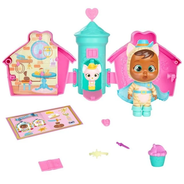 CRYBABIES MAGIC TEARS STORYLAND mini doll with tears in a house
