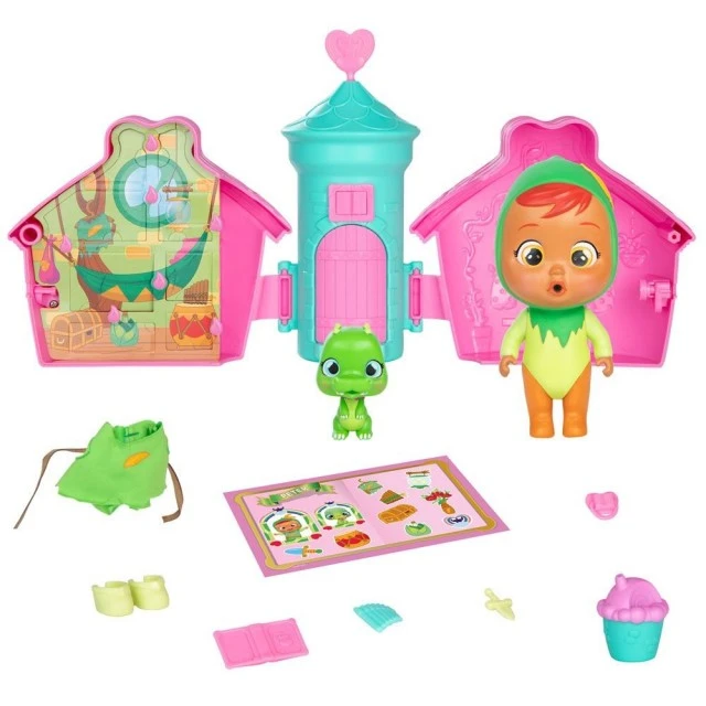 CRYBABIES MAGIC TEARS STORYLAND mini doll with tears in a house