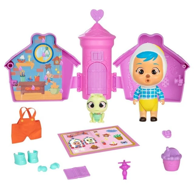 CRYBABIES MAGIC TEARS STORYLAND mini doll with tears in a house