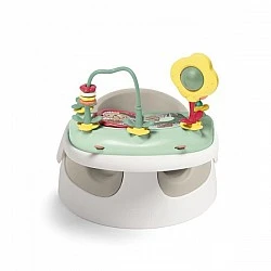 Mamas & Papas Baby Snug chair with toy tray - Clay