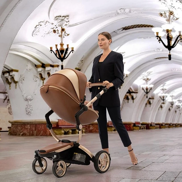 Комбинирана бебешка количка Mima Xari 2в1  - Moscow camel Limited