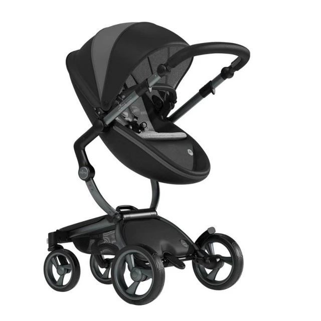Комбинирана бебешка количка Mima Xari 2в1  - London black Limited