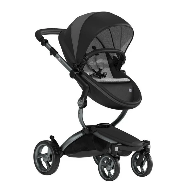 Комбинирана бебешка количка Mima Xari 2в1  - London black Limited