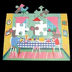 Пъзел - Мишка в къща