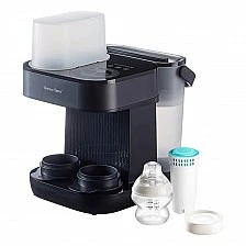 Уред за автоматично приготвяне на адаптирано мляко Tommee Tippee PerfectPrep Pro, Hot Shot технология, антибактериален филтър, прецизно дозиране от 120 до 330 мл, цифров дисплей, приложение за iOS и Android