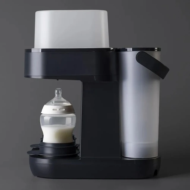 Уред за автоматично приготвяне на адаптирано мляко Tommee Tippee PerfectPrep Pro, Hot Shot технология, антибактериален филтър, прецизно дозиране от 120 до 330 мл, цифров дисплей, приложение за iOS и Android